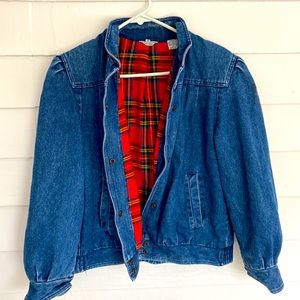 Vintage jean jacket from Thailand